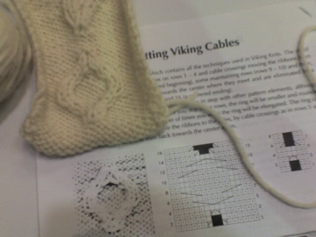 Vikings who knit Vikings who knit